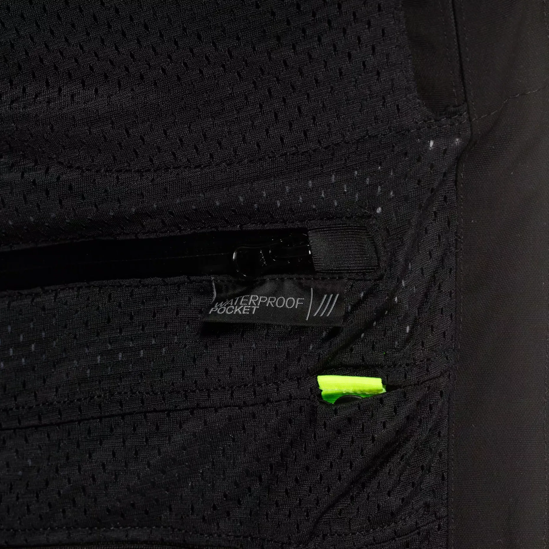 IPERATTIVA - CHAQUETA DE MOTO EN CUERO Y TELA PARA HOMBRE