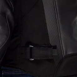 IPERATTIVA - CHAQUETA MOTO EN PIEL Y TEJIDO MUJER