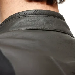 ISTRICE CHAQUETA DE CUERO MOTO HOMBRE