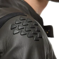 ISTRICE CHAQUETA DE CUERO MOTO HOMBRE