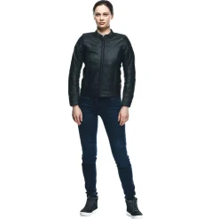ITINERE CHAQUETA DE CUERO MOTO MUJER