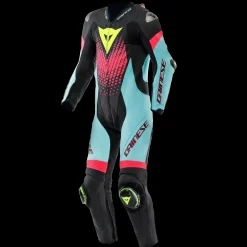 LAGUNA SECA 6 - MONO DE MOTO 1 PIEZA EN CUERO PERFORADO HOMBRE