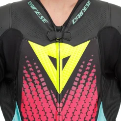 LAGUNA SECA 6 - MONO DE MOTO 1 PIEZA EN CUERO PERFORADO HOMBRE