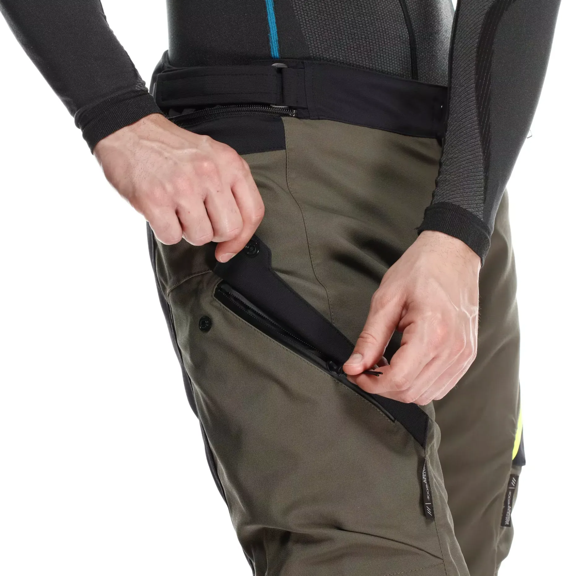 MANGEN ABSØLUTESHELL™ PRO - PANTALONES DE MOTO TOURING HOMBRE