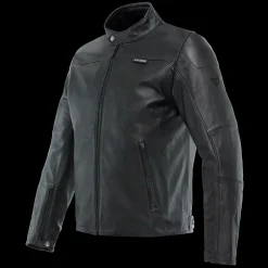 MIKE 3 CHAQUETA DE CUERO MOTO HOMBRE