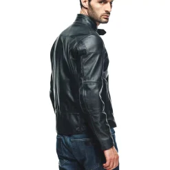 MIKE 3 CHAQUETA DE CUERO MOTO HOMBRE