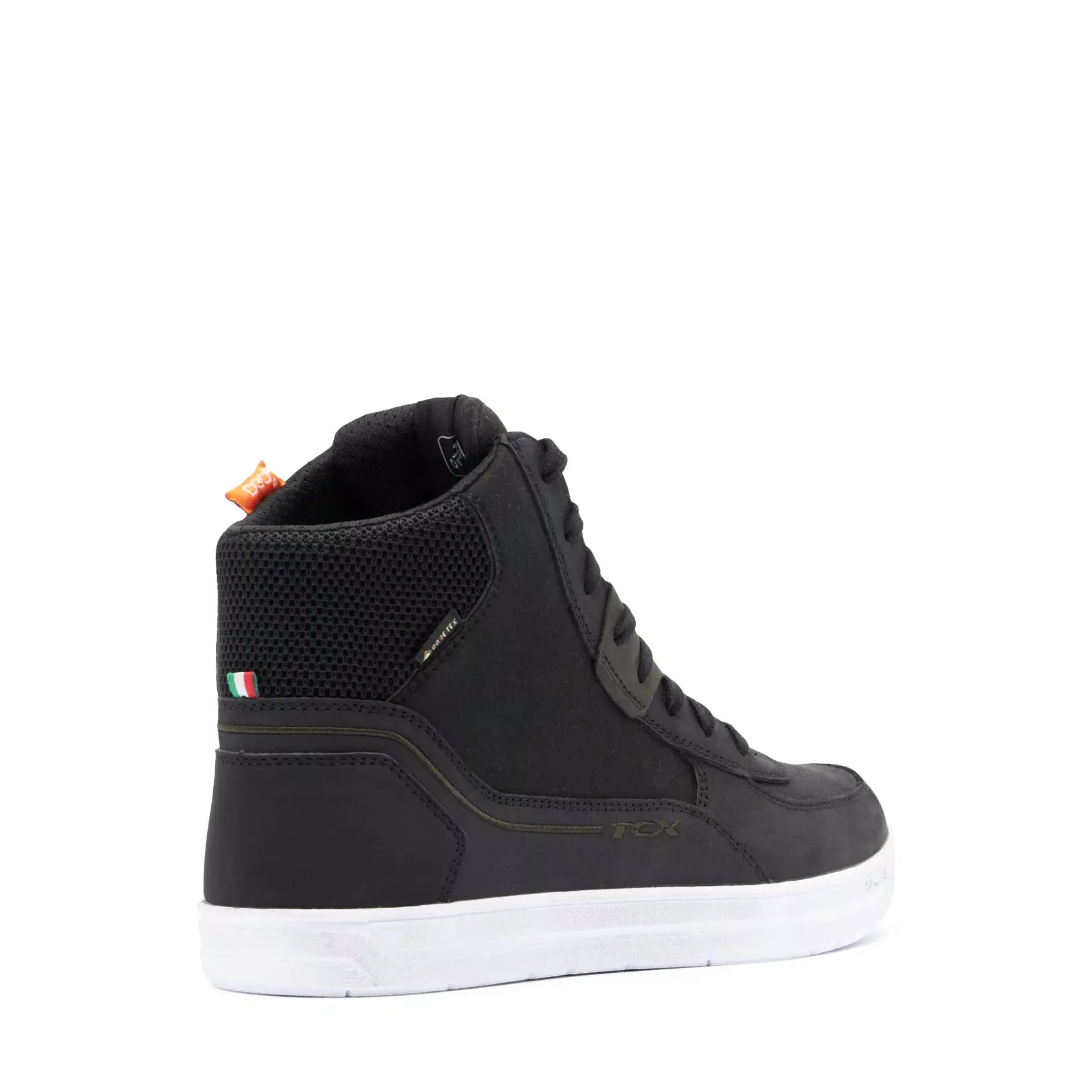 MOOD 2 GORE-TEX® ZAPATO MOTO IMPERMEABLE HOMBRE - NEGRO/BLANCO/VERDE