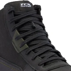 MOOD 2 GORE-TEX® ZAPATO MOTO IMPERMEABLE HOMBRE - NEGRO/BLANCO/VERDE