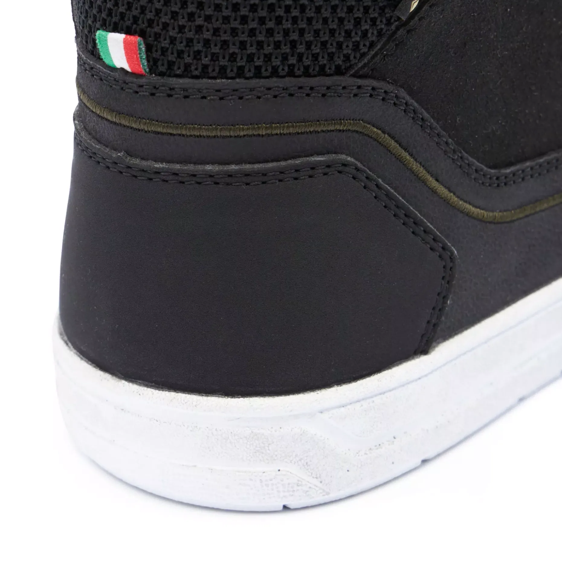 MOOD 2 GORE-TEX® ZAPATO MOTO IMPERMEABLE HOMBRE - NEGRO/BLANCO/VERDE