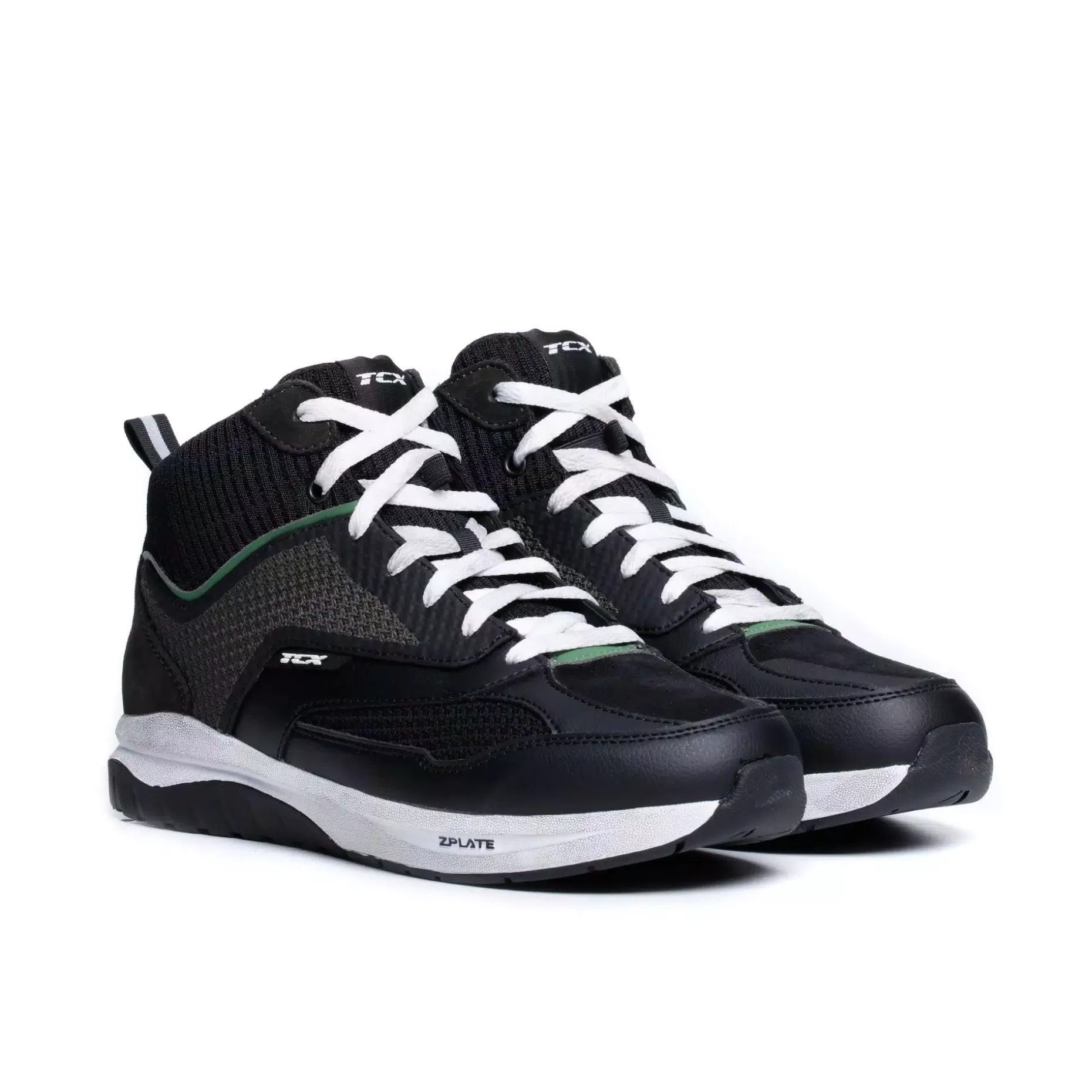 NALBAK AIR ZAPATOS DE MOTO VERANO HOMBRE - NEGRO/VERDE