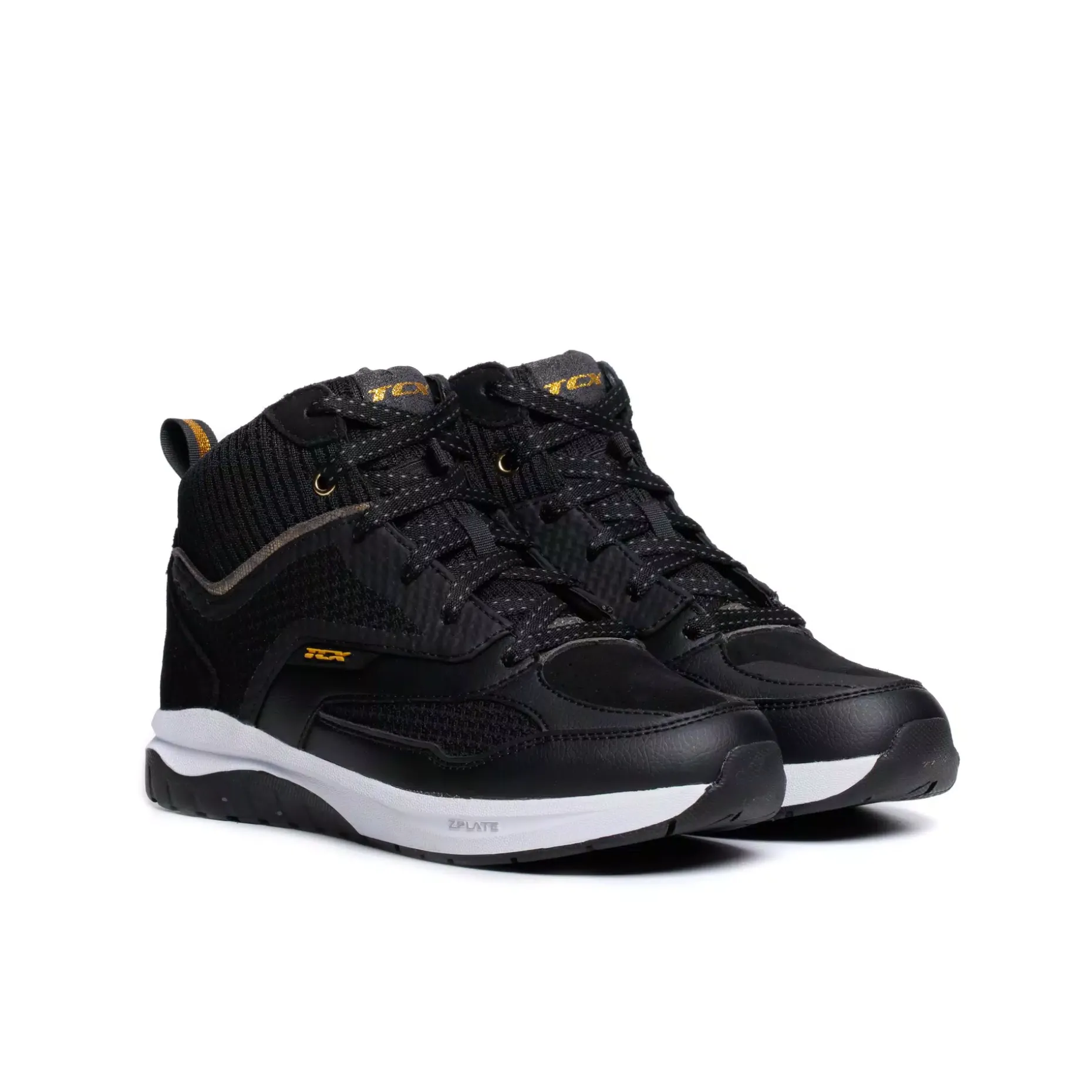NALBAK AIR ZAPATOS DE MOTO VERANO MUJER - NEGRO/ORO