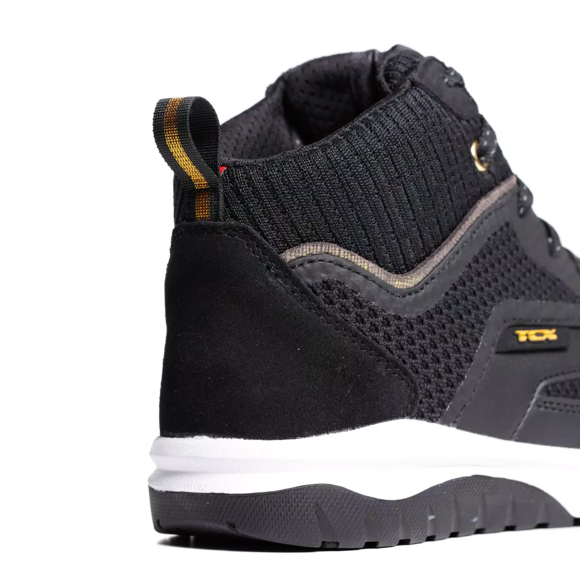 NALBAK AIR ZAPATOS DE MOTO VERANO MUJER - NEGRO/ORO