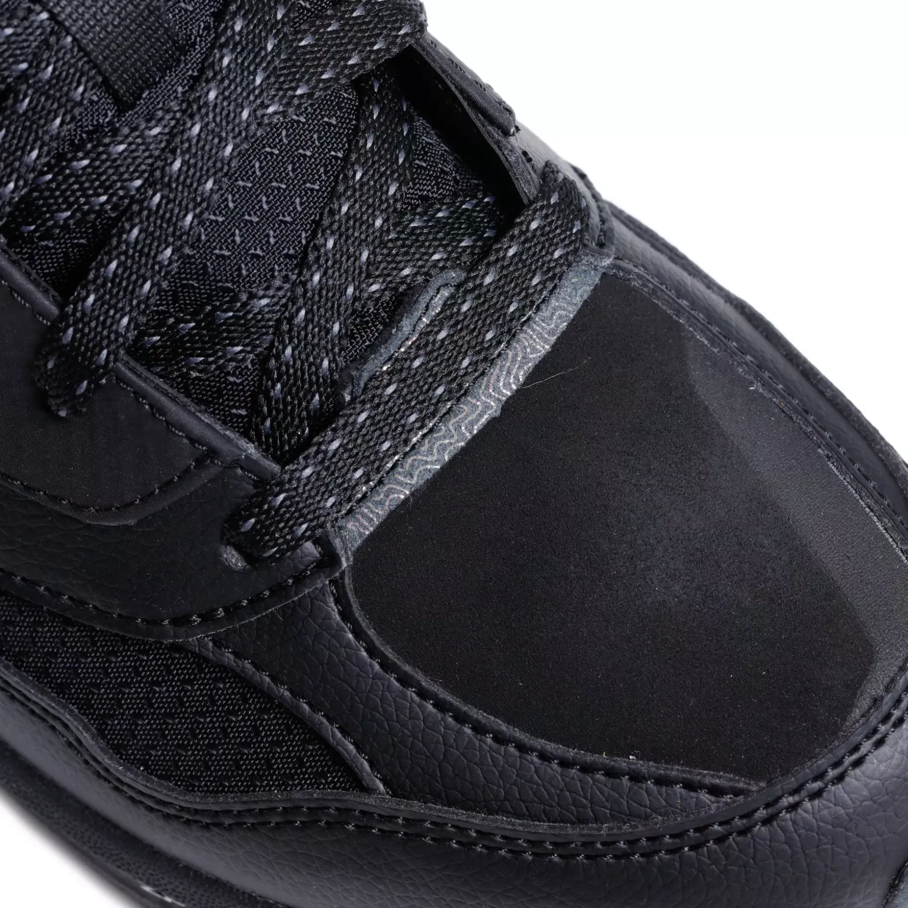 NALBAK WP ZAPATOS DE MOTO MUJER - NEGRO/IRIDISCENTE