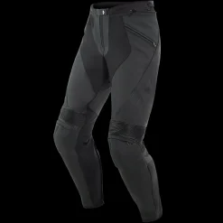 PONY 3 PANTALONES DE CUERO PERFORADO MOTO HOMBRE