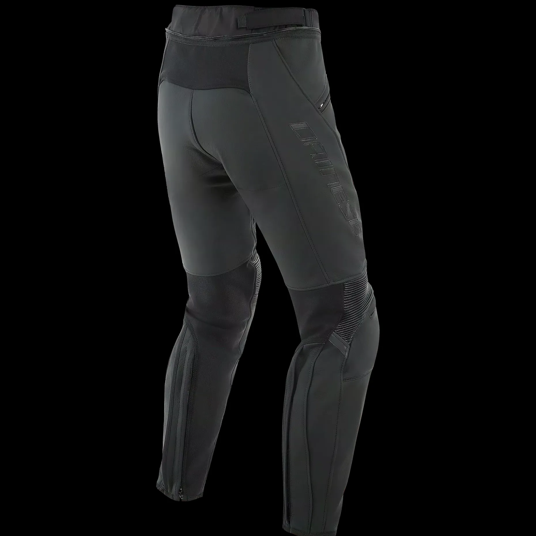 PONY 3 PANTALONES DE CUERO PERFORADO MOTO HOMBRE