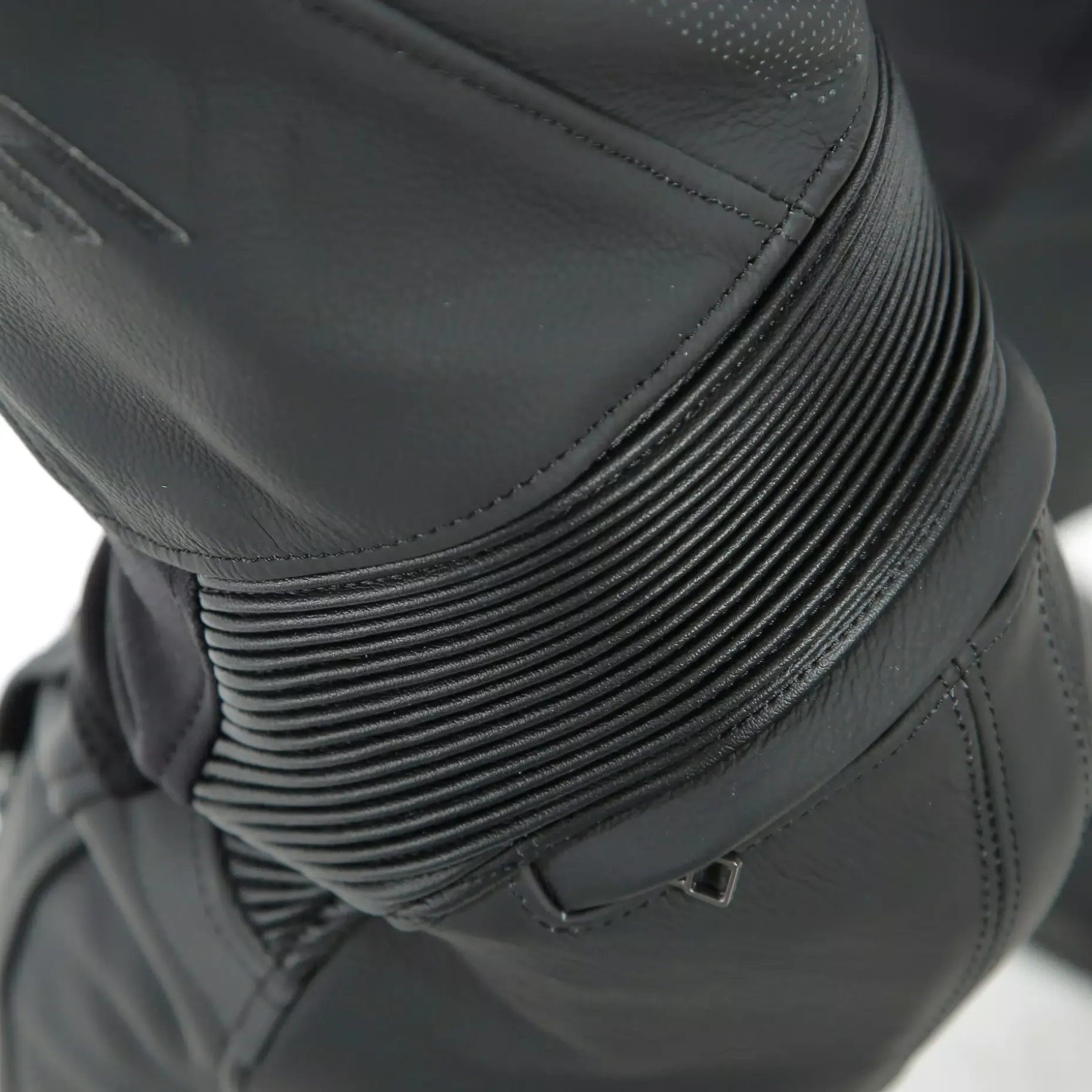 PONY 3 PANTALONES DE CUERO PERFORADO MOTO HOMBRE