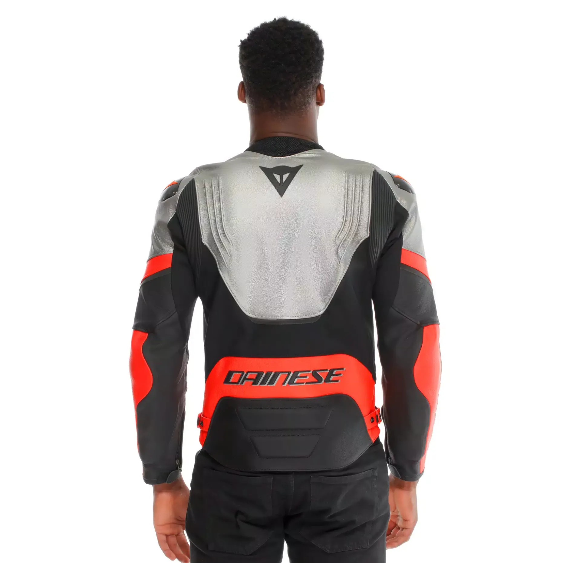 RACING 5 - CHAQUETA MOTO DE CUERO HOMBRE