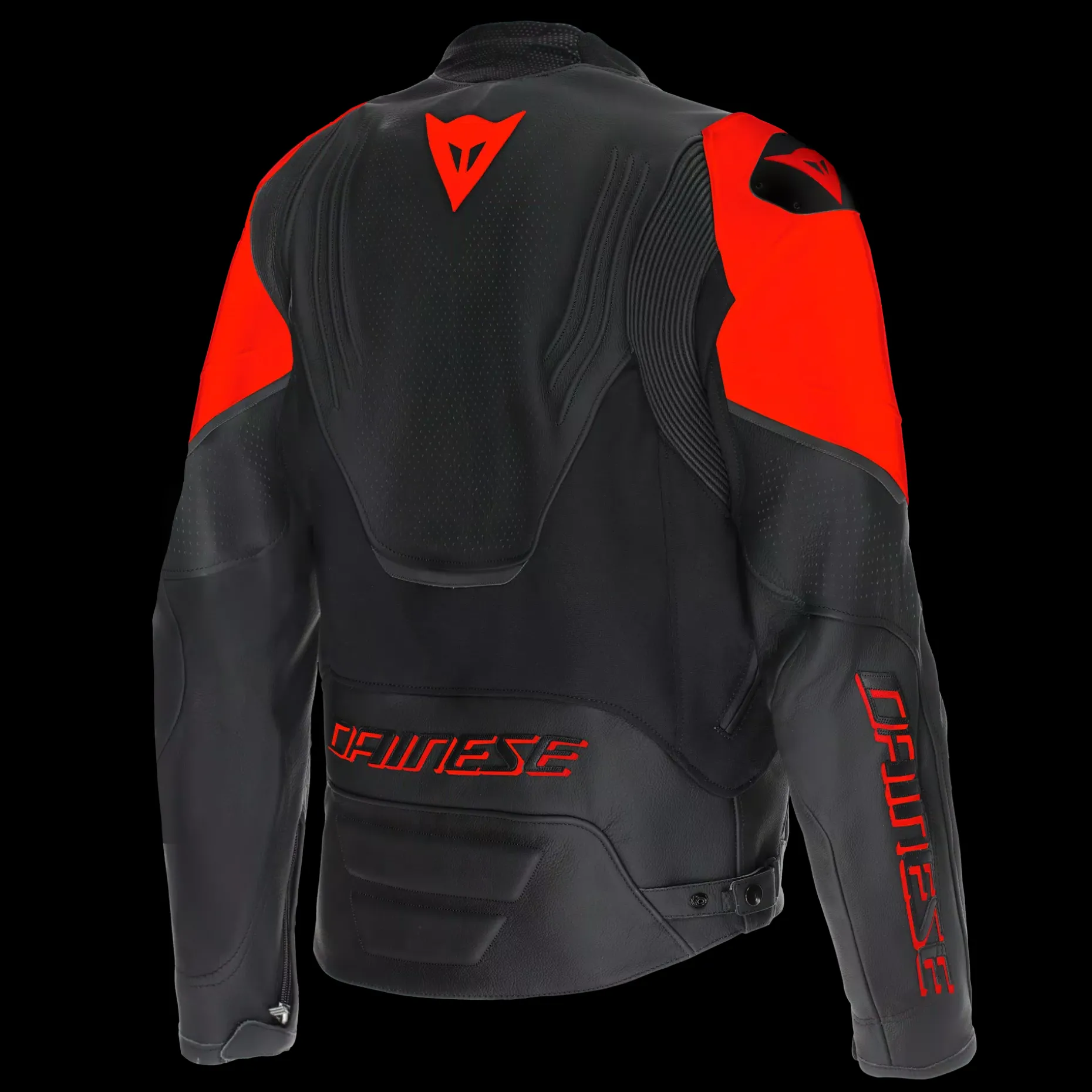 RACING 5 - CHAQUETA MOTO DE CUERO PERFORADA HOMBRE