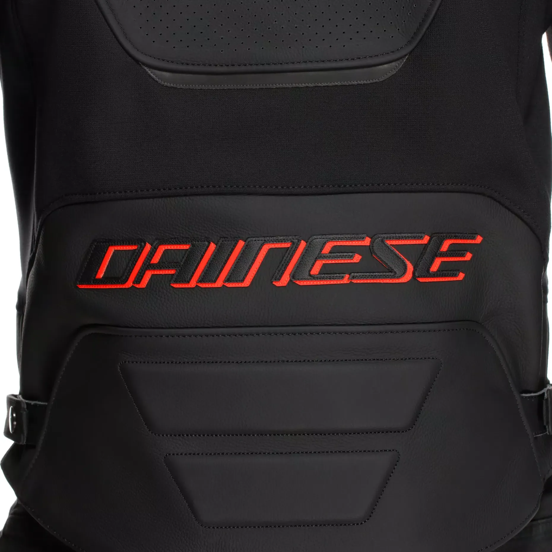 RACING 5 - CHAQUETA MOTO DE CUERO PERFORADA HOMBRE