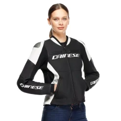 RACING 5 - CHAQUETA MOTO DE CUERO MUJER