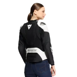 RACING 5 - CHAQUETA MOTO DE CUERO MUJER
