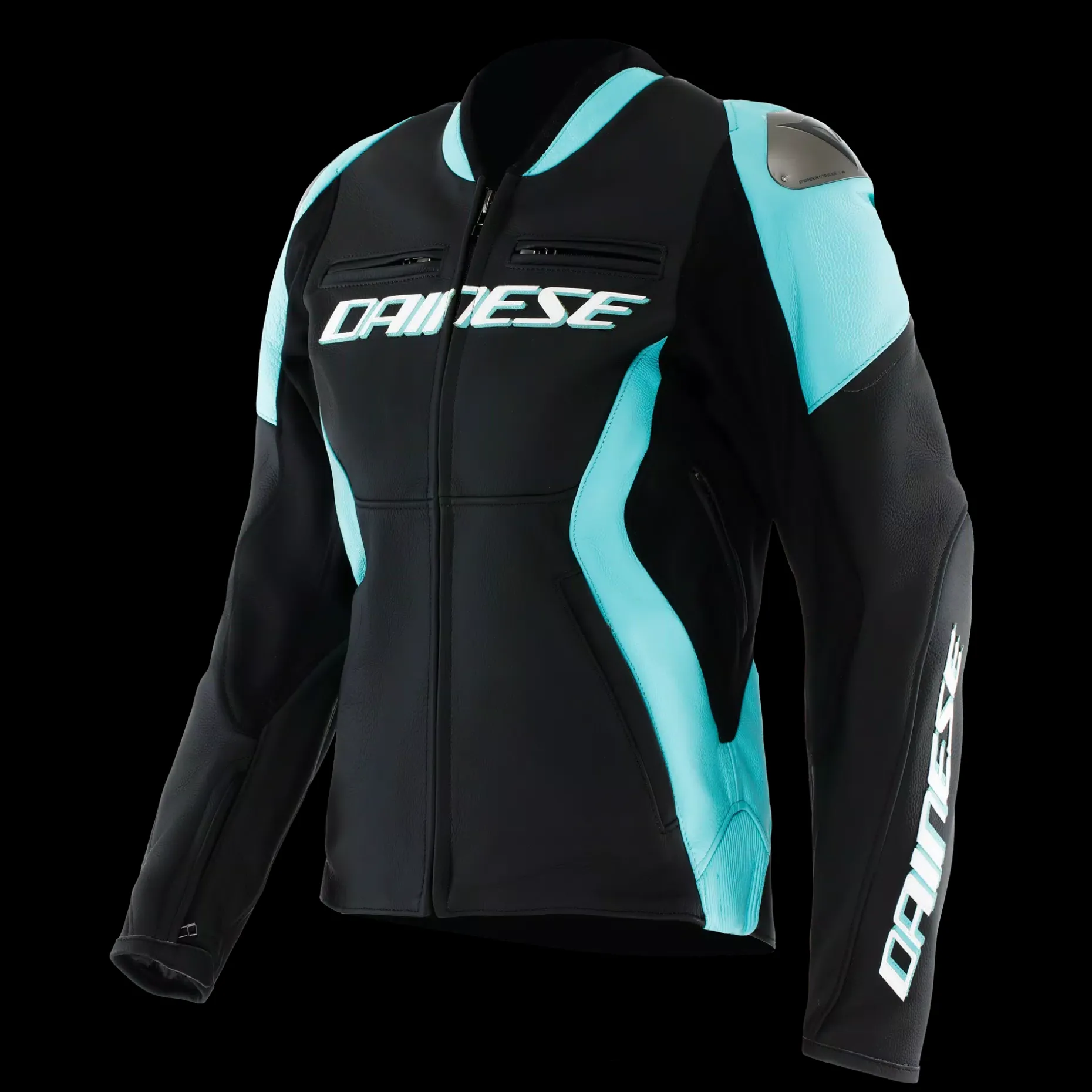 RACING 5 - CHAQUETA MOTO DE CUERO MUJER