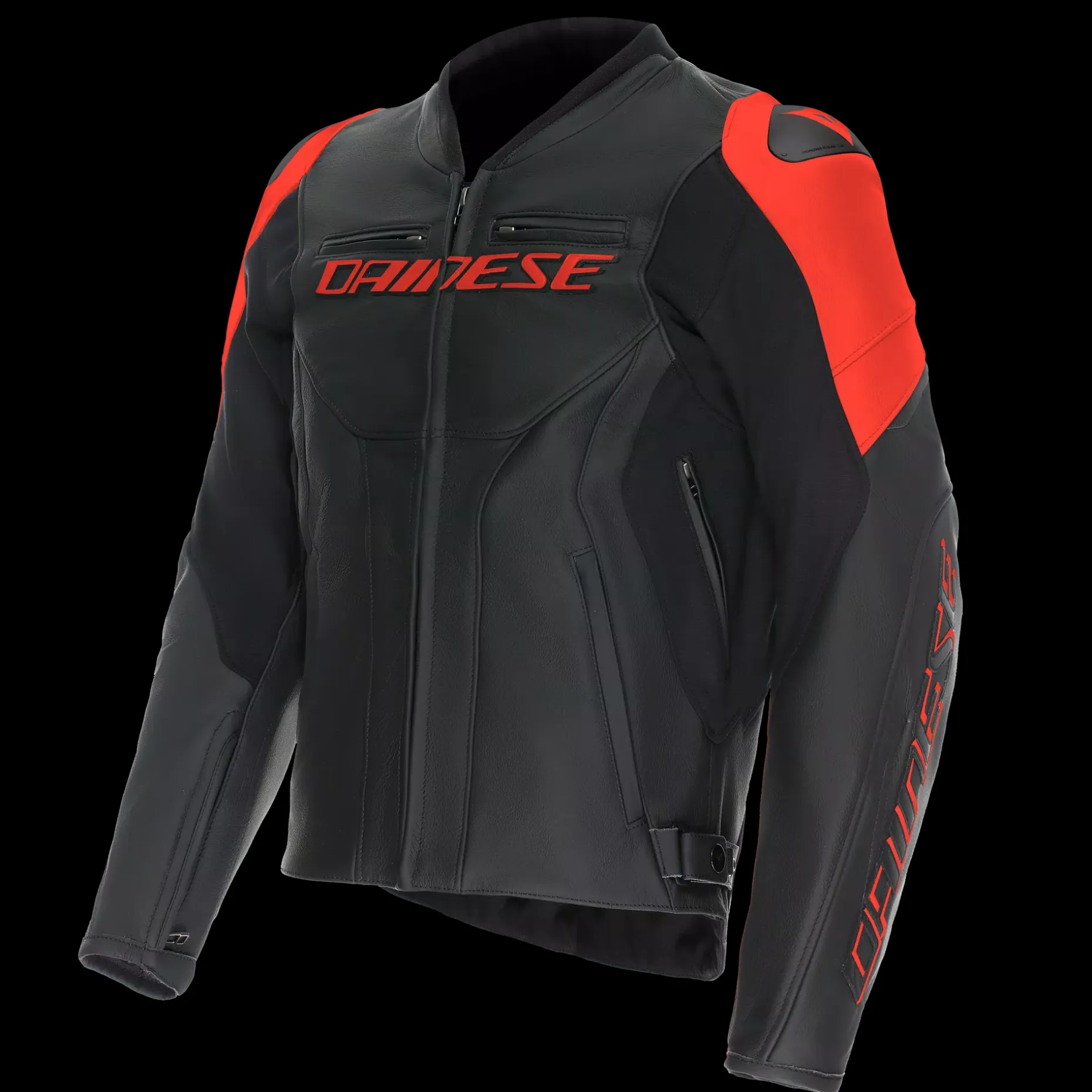 RACING 5 - CHAQUETA MOTO DE CUERO HOMBRE