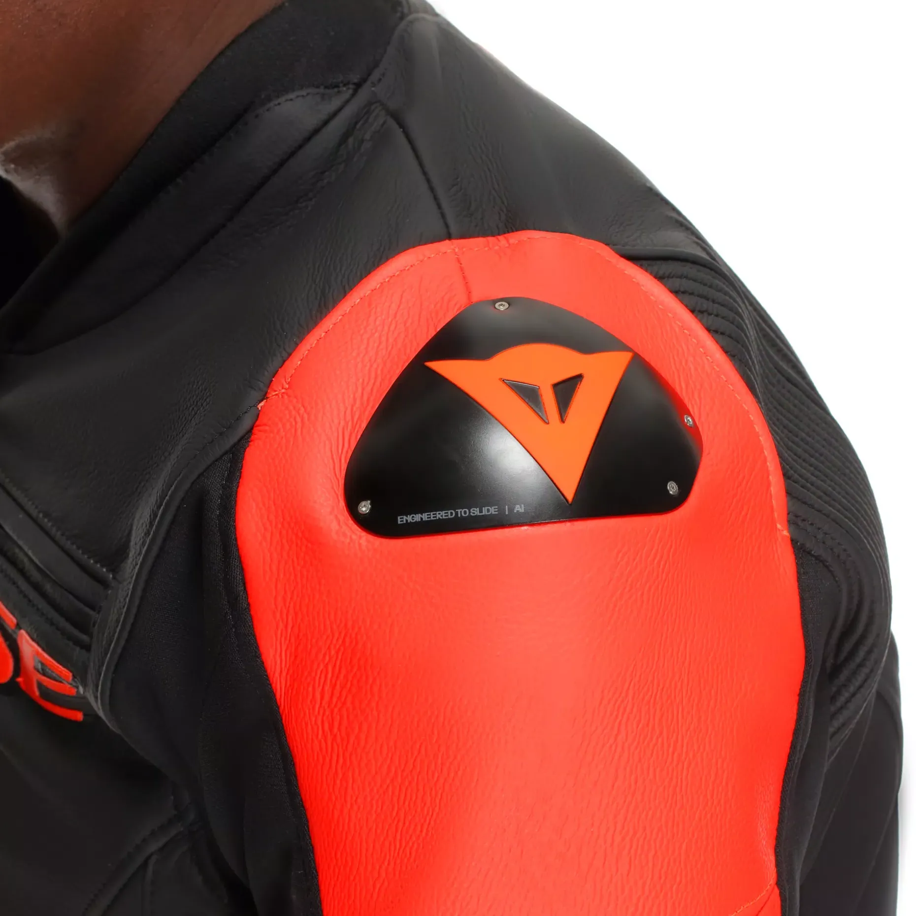 RACING 5 - CHAQUETA MOTO DE CUERO HOMBRE