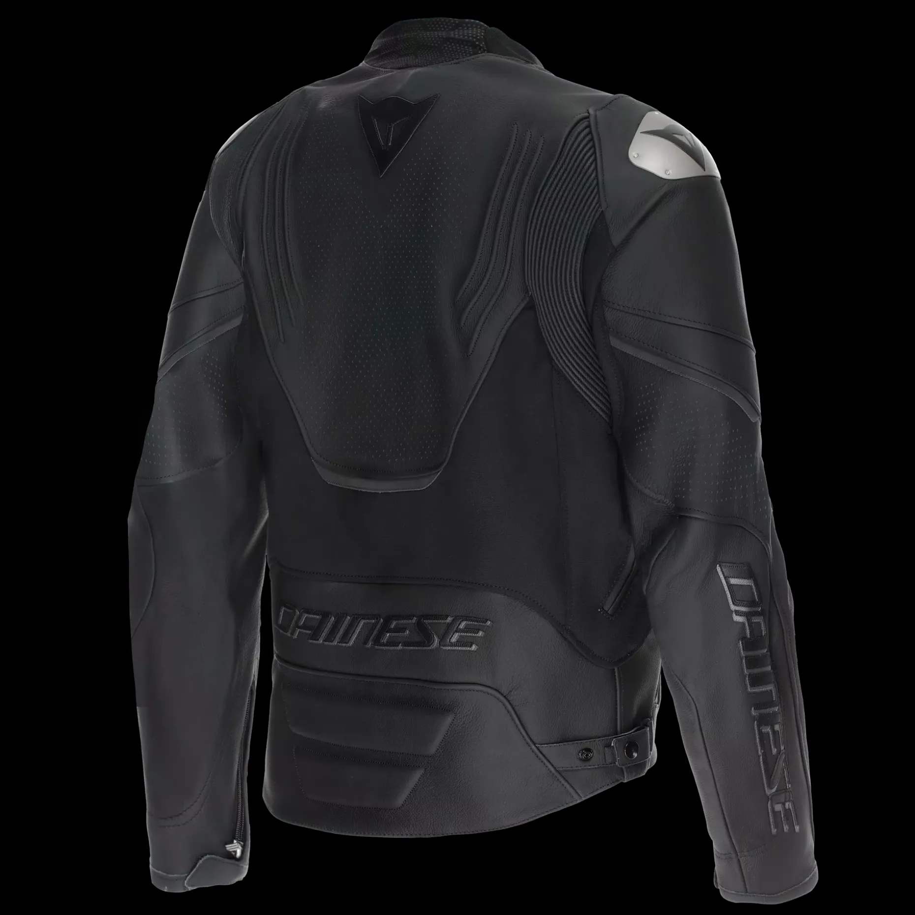 RACING 5 - CHAQUETA MOTO DE CUERO PERFORADA HOMBRE