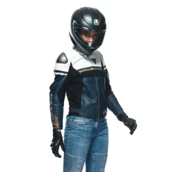 RAPIDA CHAQUETA DE CUERO MOTO MUJER