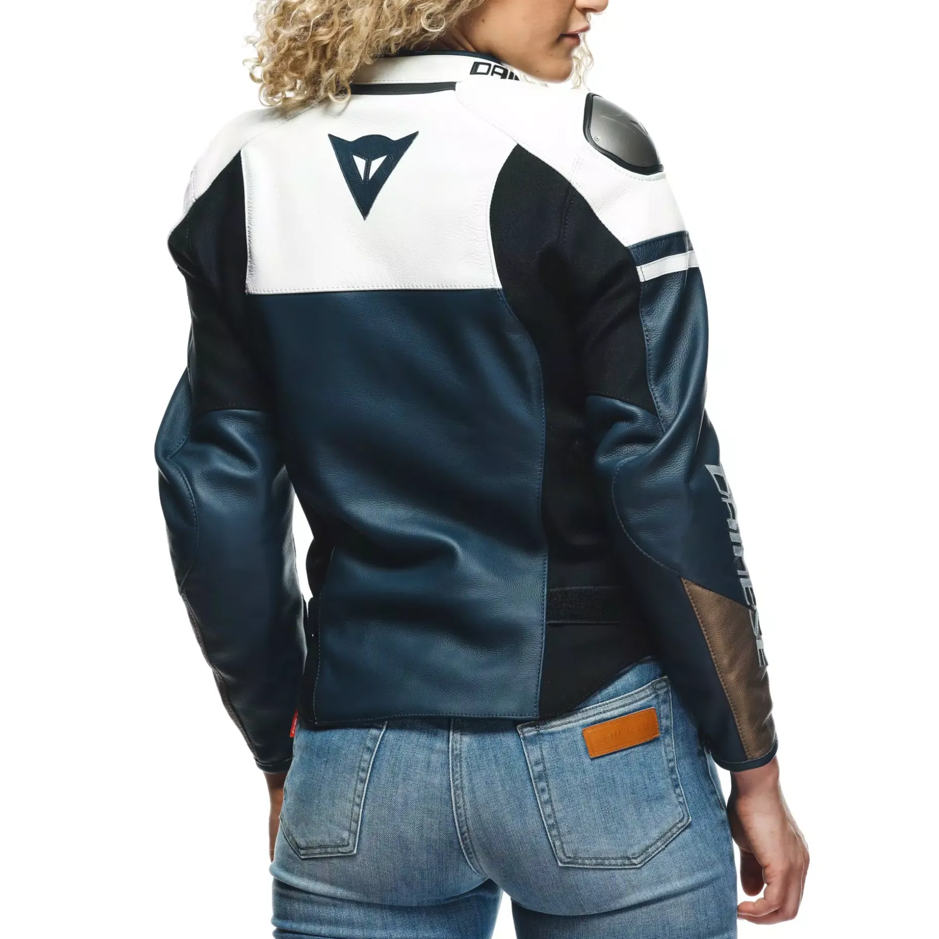 RAPIDA CHAQUETA DE CUERO MOTO MUJER