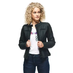 RAZON 2 CHAQUETA DE CUERO MOTO MUJER