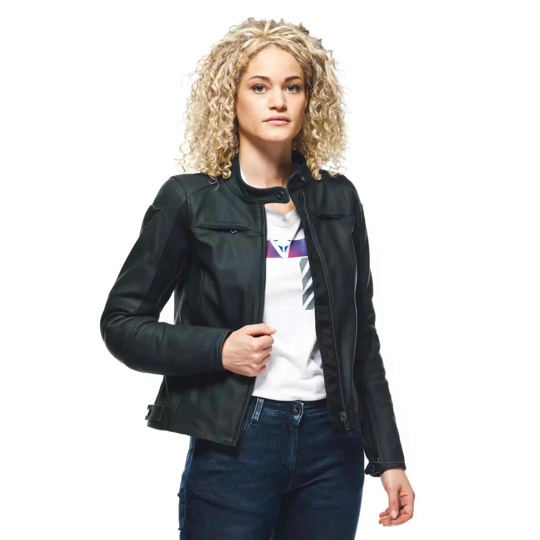 RAZON 2 CHAQUETA DE CUERO MOTO MUJER