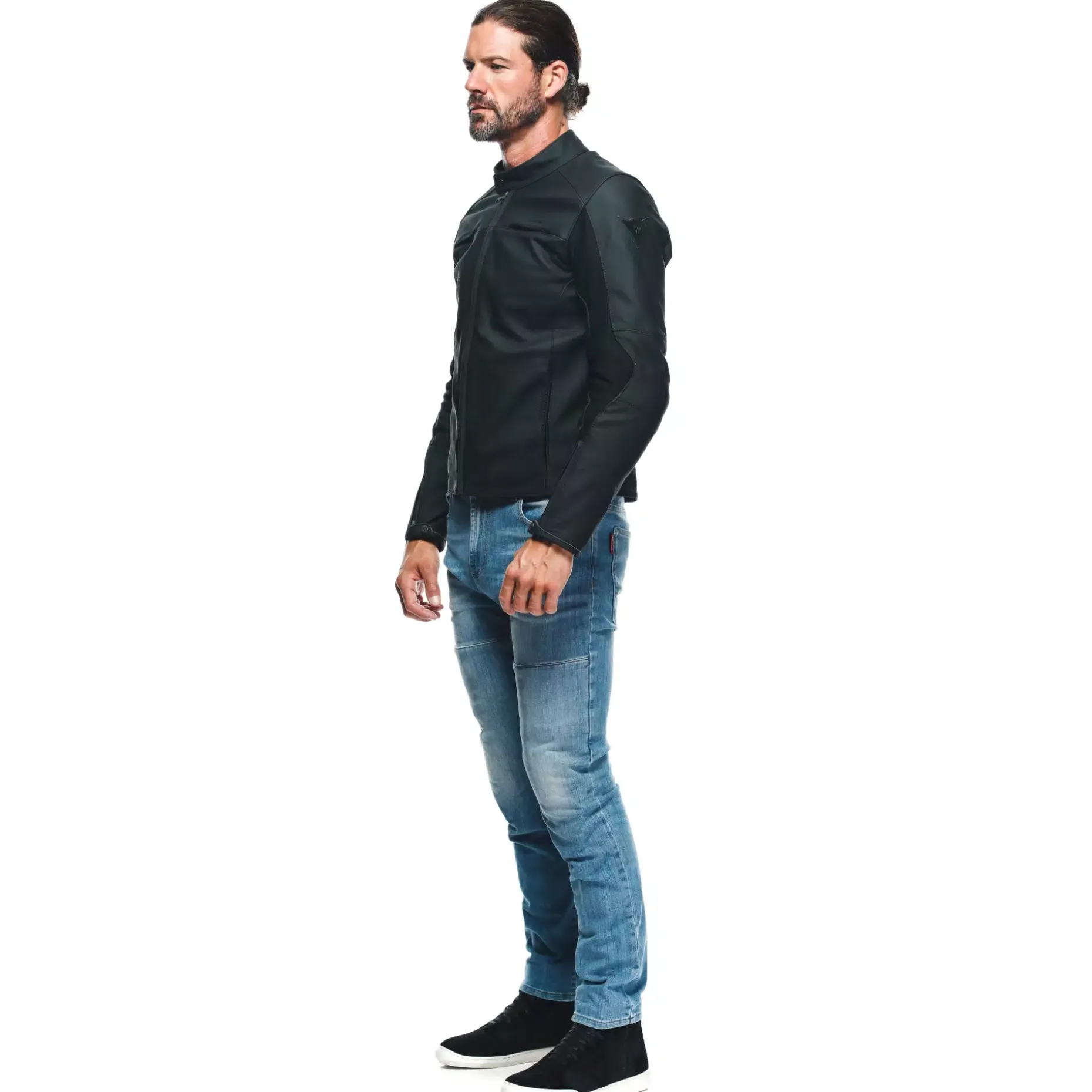 RAZON 2 CHAQUETA DE CUERO MOTO HOMBRE