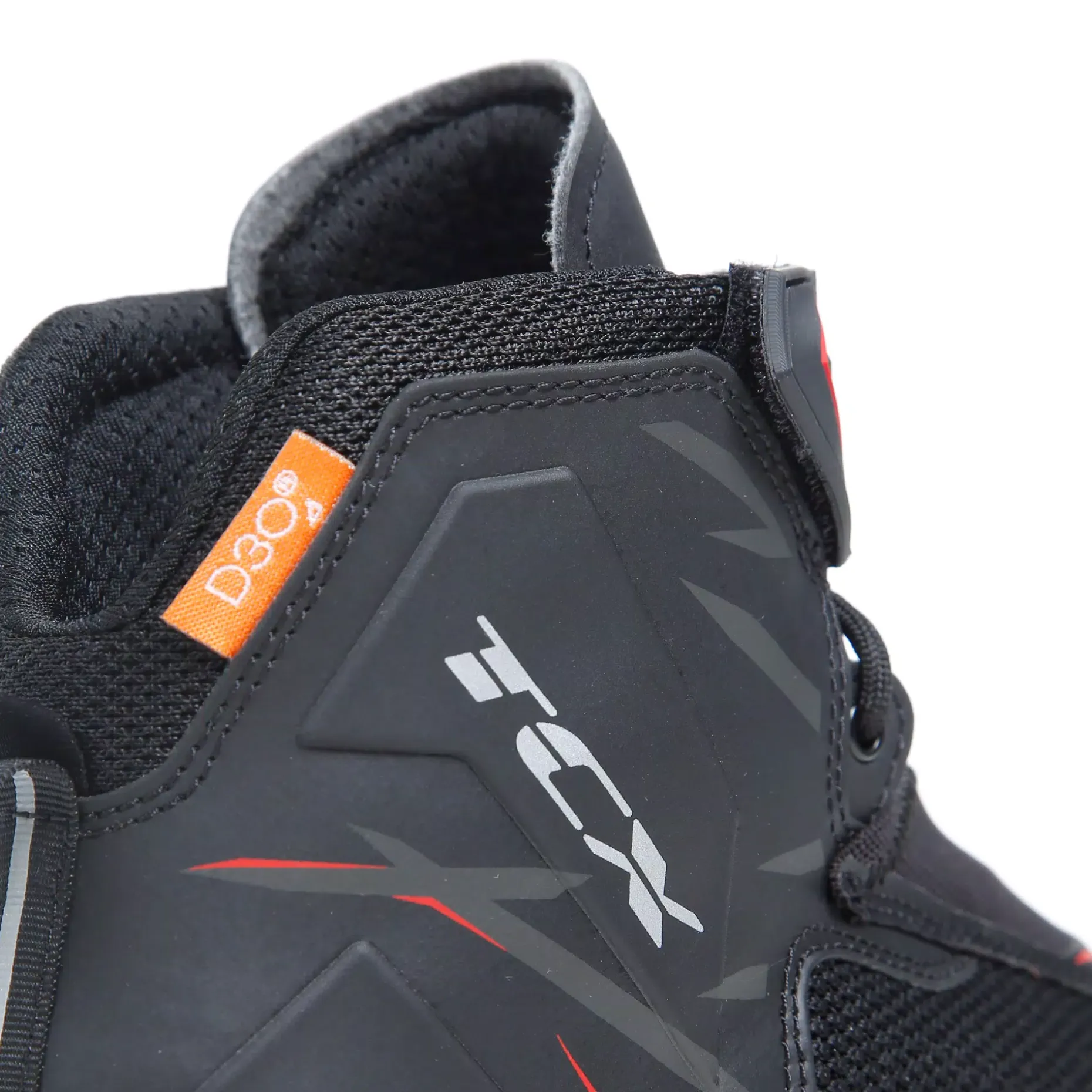 R04D AIR ZAPATO MOTO PARA VERANO HOMBRE - NEGRO/ROJO