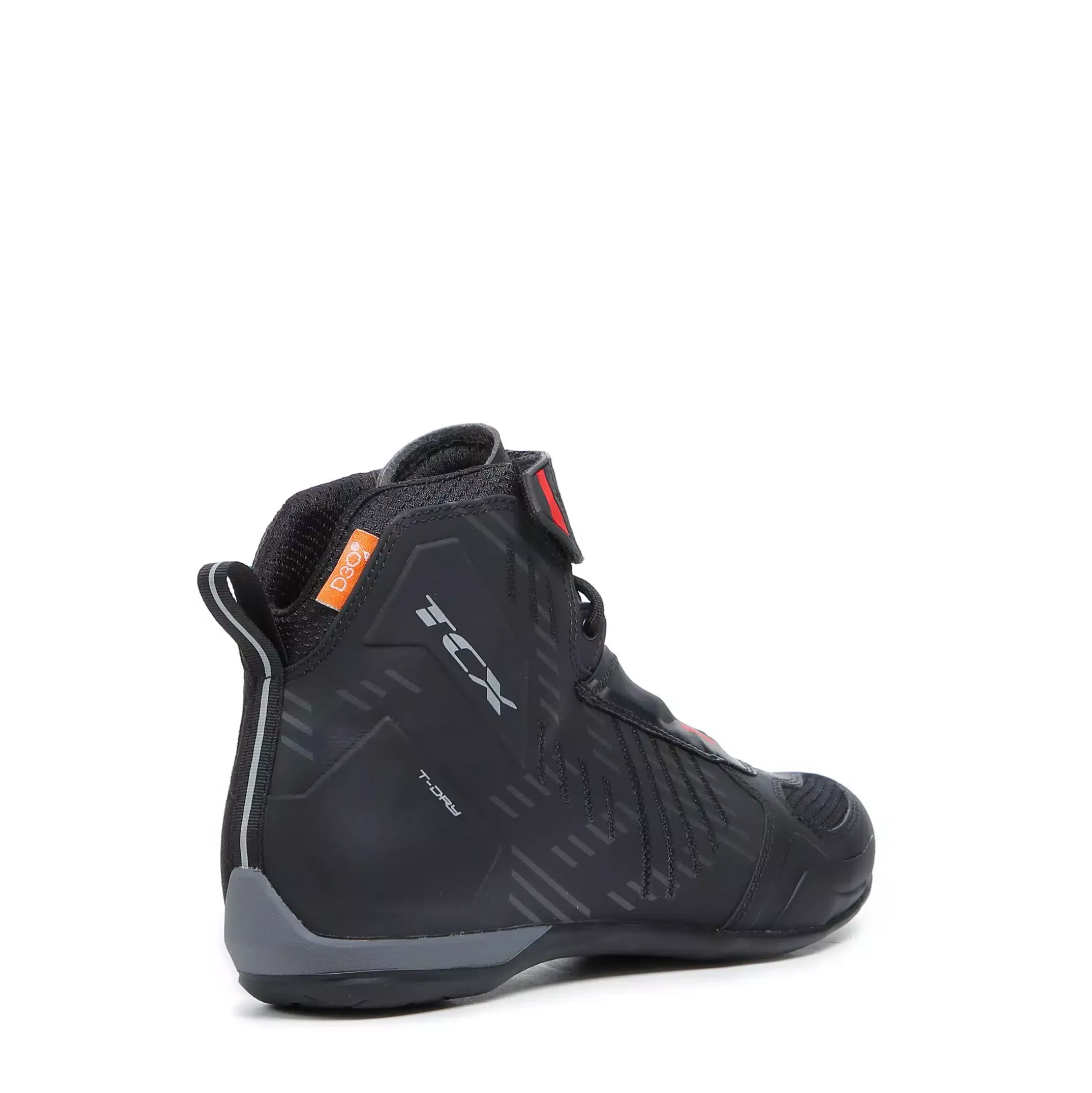 R04D WP ZAPATO MOTO IMPERMEABLE HOMBRE - NEGRO