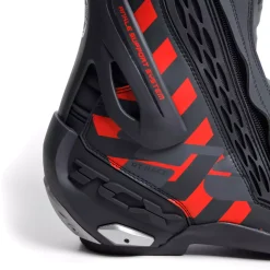 RT-RACE BOTAS MOTO HOMBRE - NEGRO/ROJO