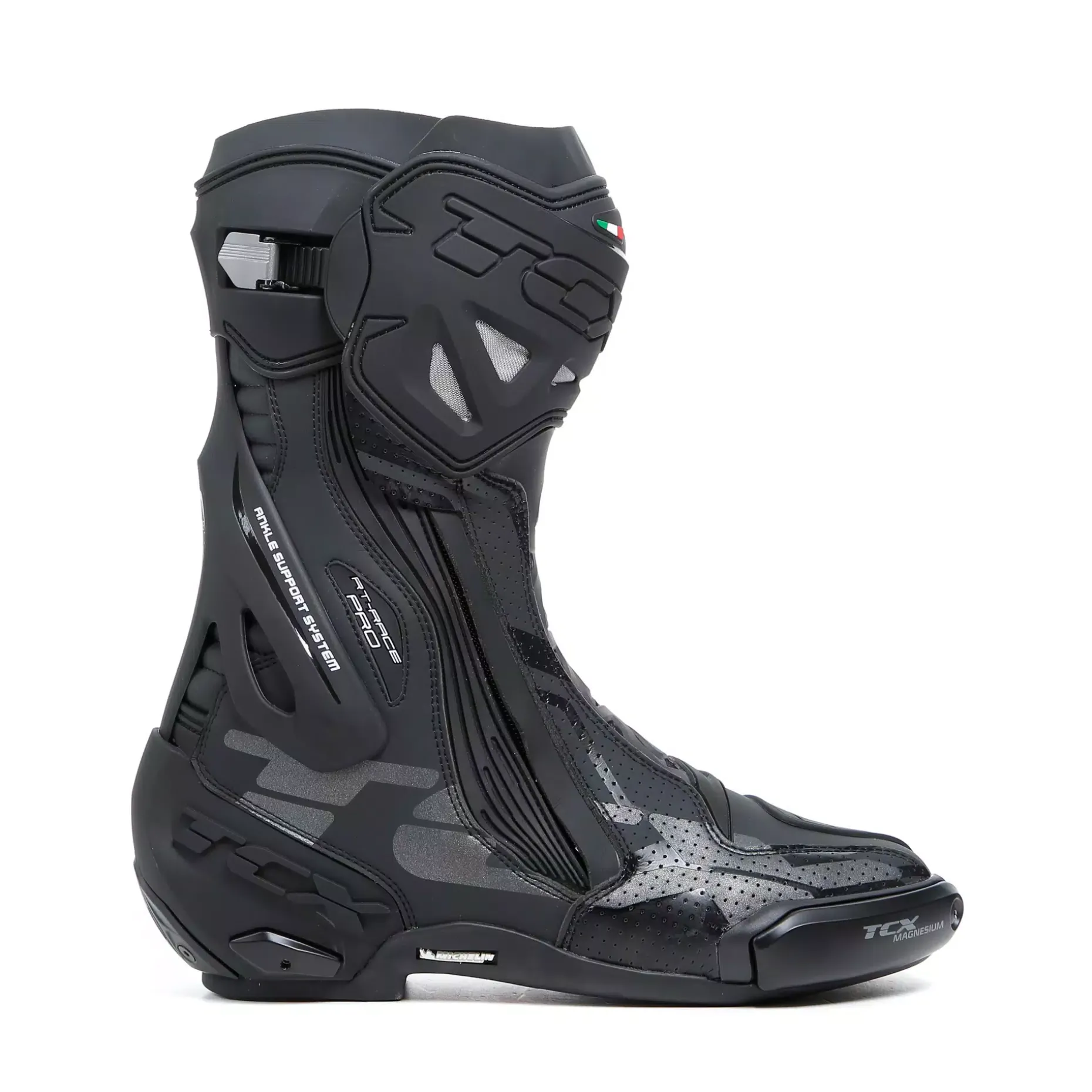 RT-RACE PRO AIR BOTAS MOTO RACING HOMBRE - NEGRO/REFLEX