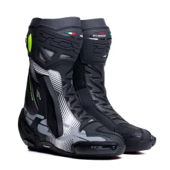 RT-RACE PRO AIR BOTAS MOTO RACING HOMBRE - NEGRO/BLANCO/GRIS