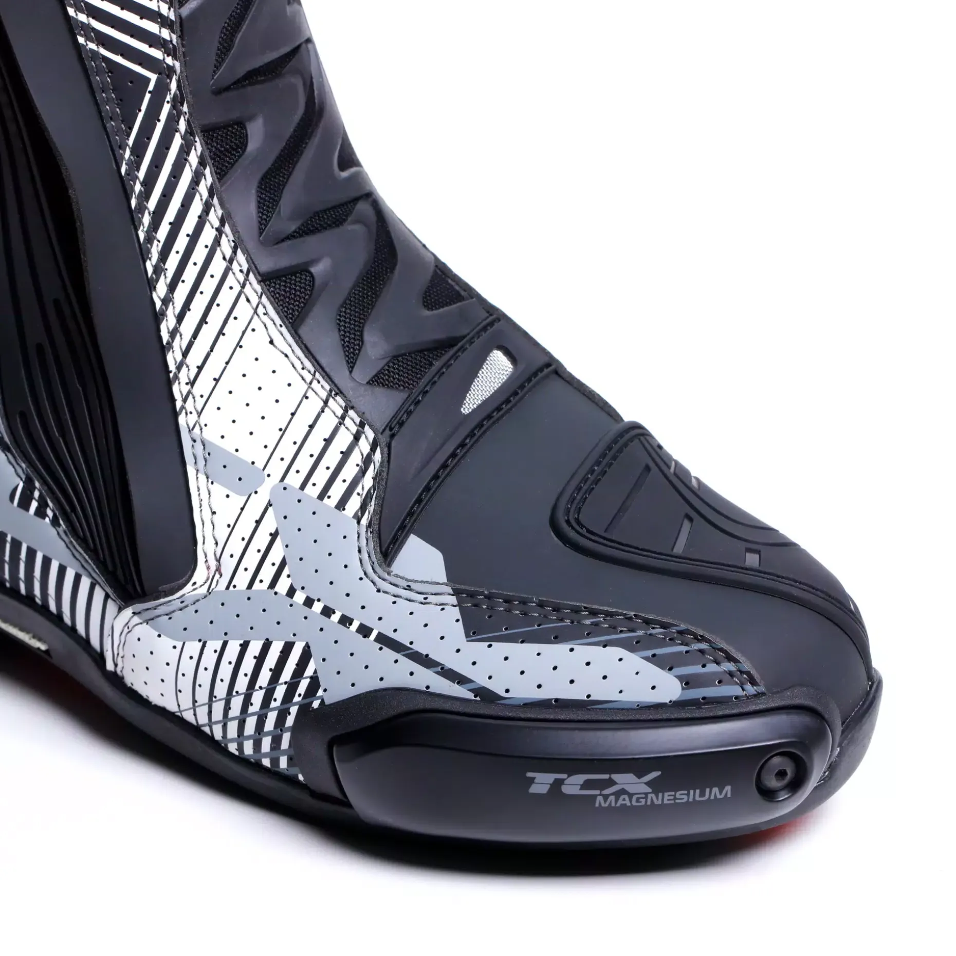 RT-RACE PRO AIR BOTAS MOTO RACING HOMBRE - NEGRO/BLANCO/GRIS