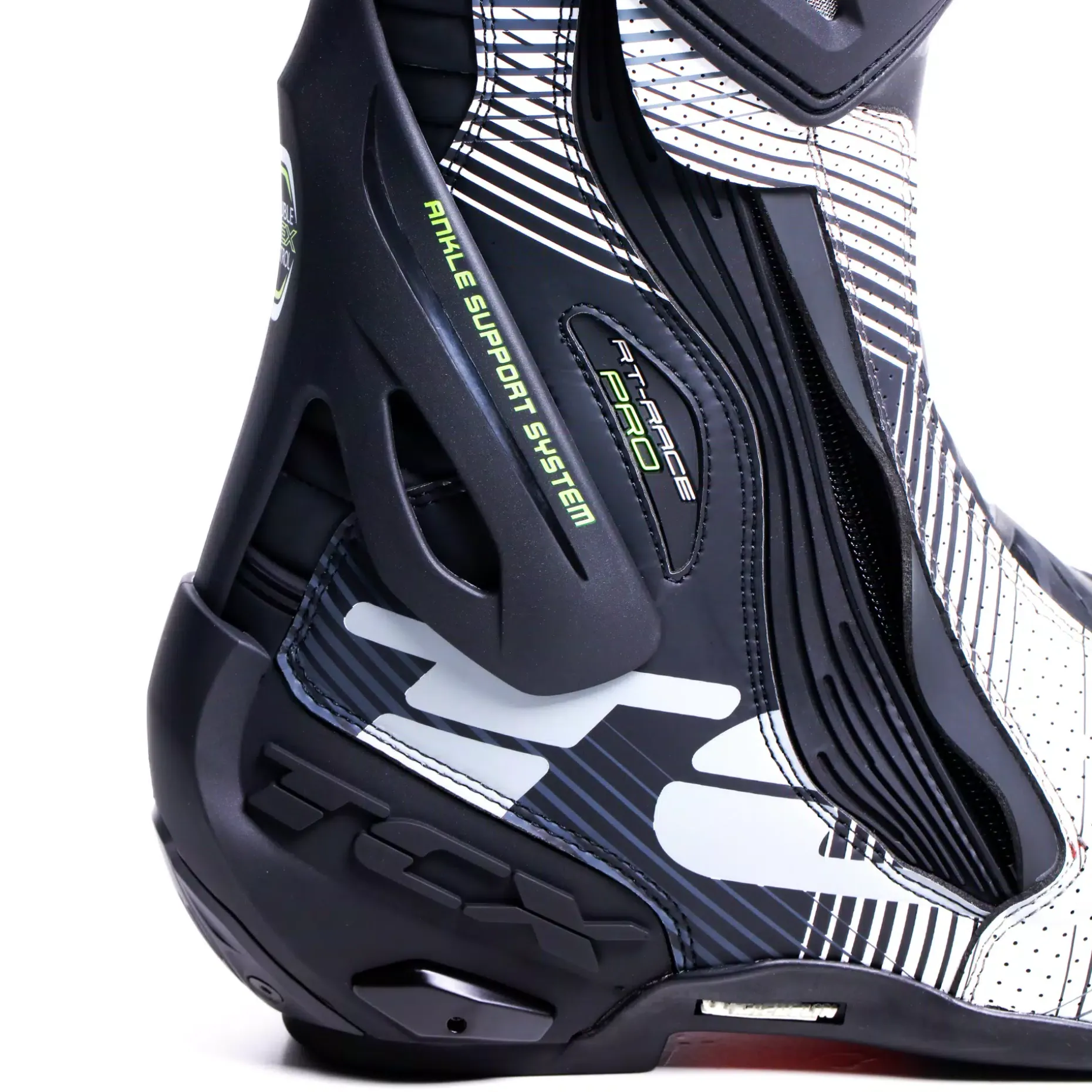 RT-RACE PRO AIR BOTAS MOTO RACING HOMBRE - NEGRO/BLANCO/GRIS