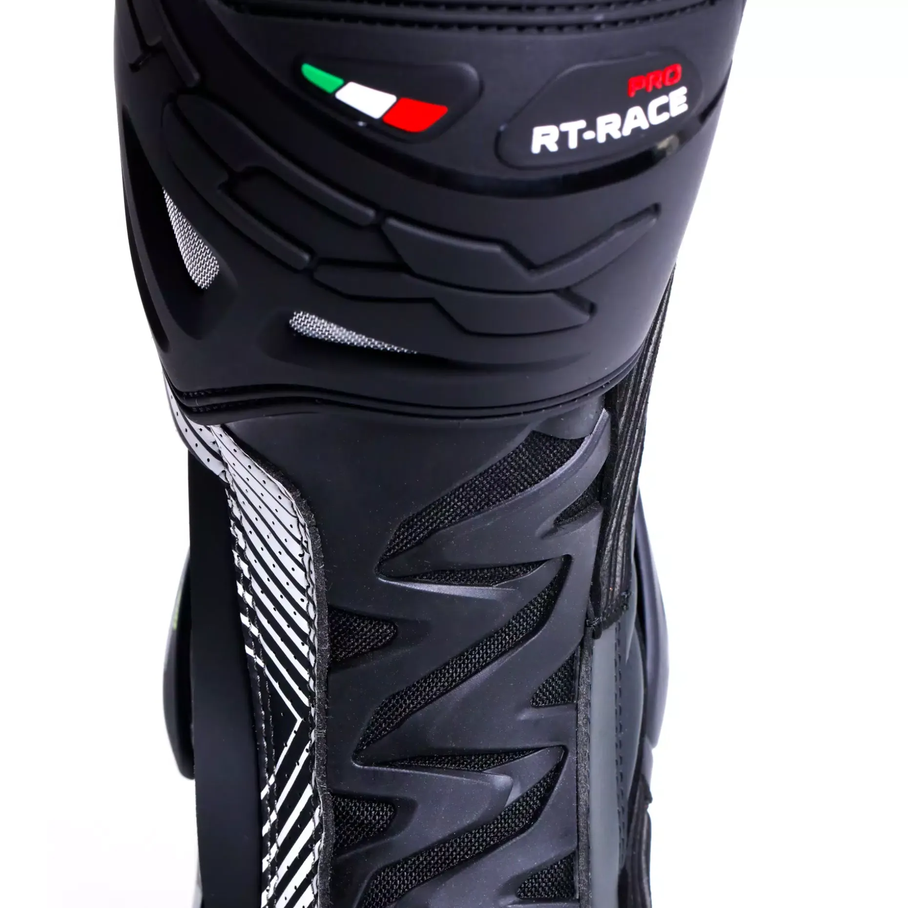 RT-RACE PRO AIR BOTAS MOTO RACING HOMBRE - NEGRO/BLANCO/GRIS