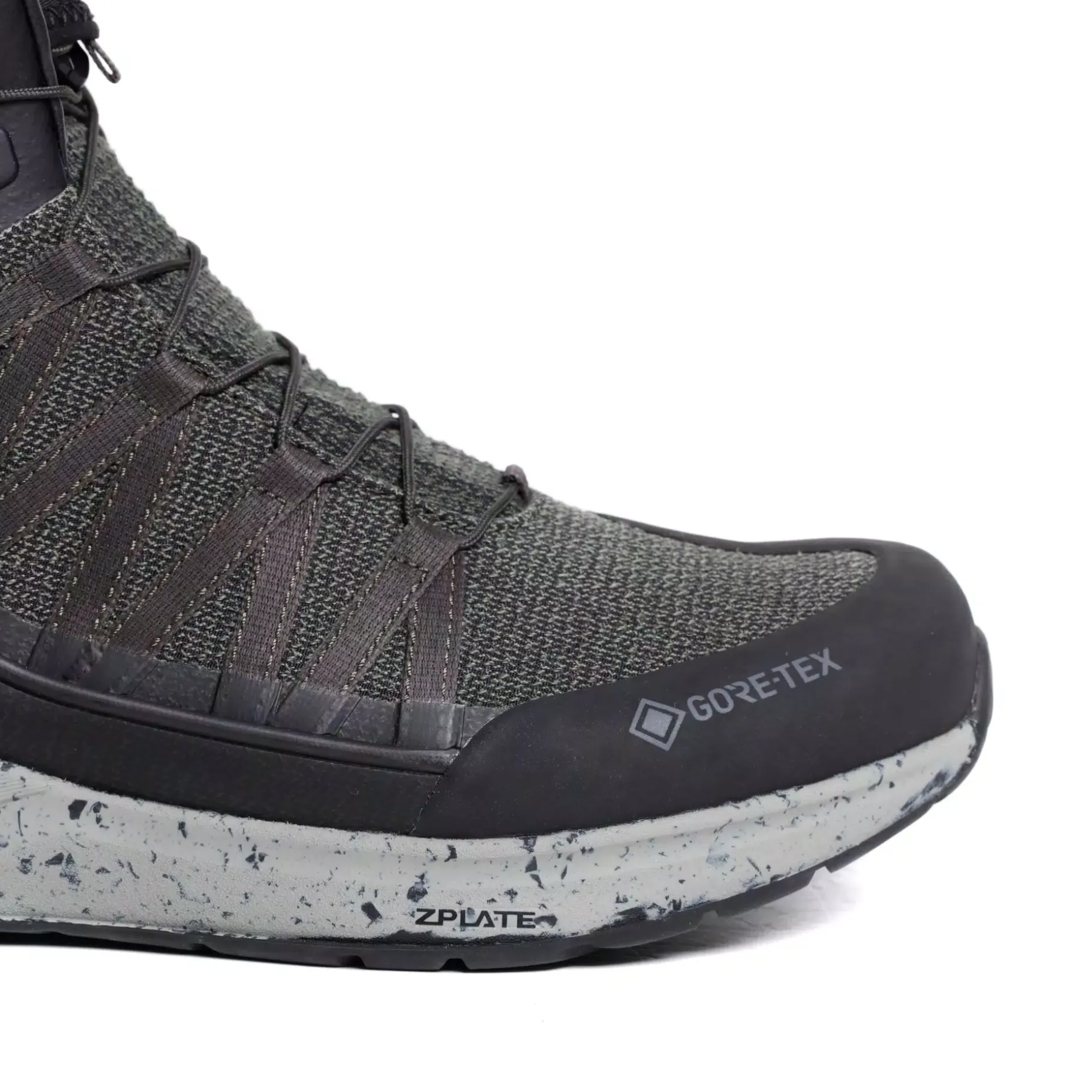 SPEEDTREK GORE-TEX® ZAPATOS DE MOTO HOMBRE - VERDE/GRIS