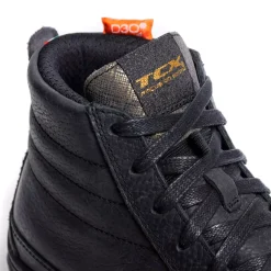 STREET 3 WP ZAPATO MOTO IMPERMEABLE MUJER - NEGRO/ORO