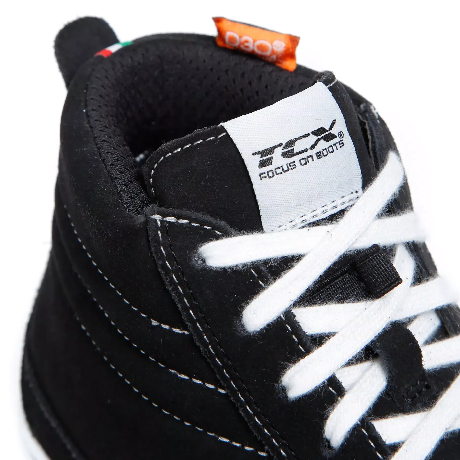 STREET 3 WP ZAPATO MOTO IMPERMEABLE HOMBRE - NEGRO/BLANCO