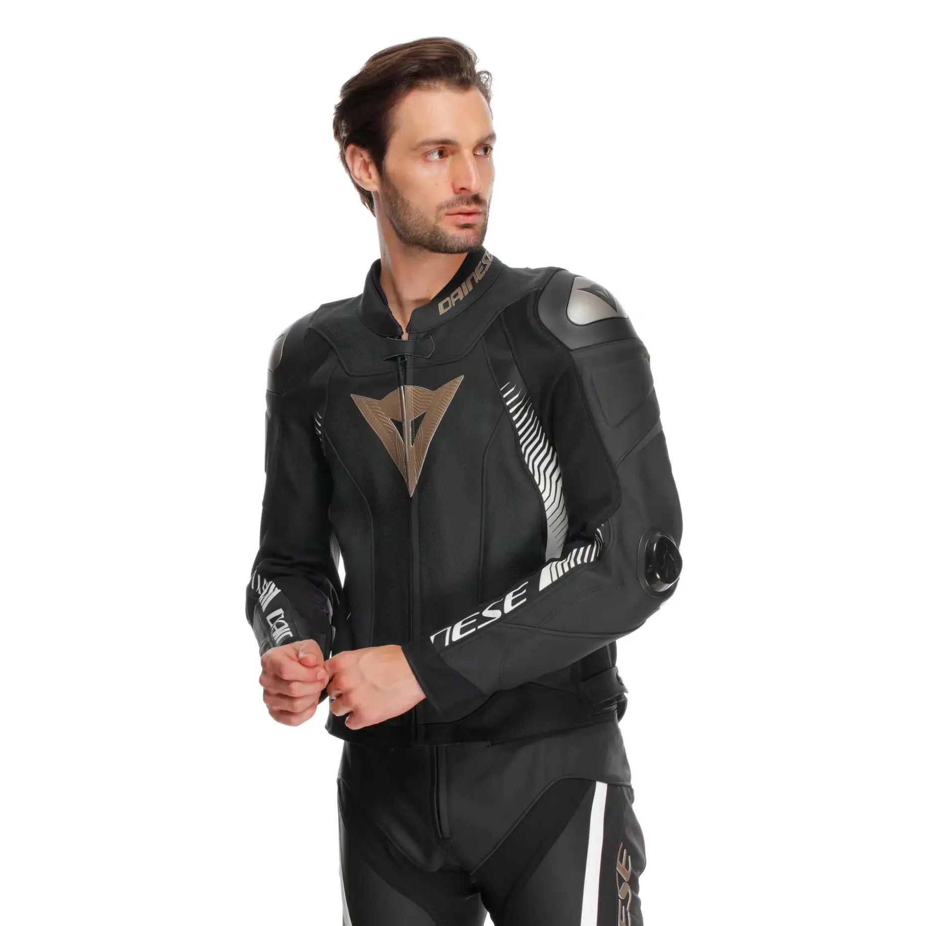 SUPER SPEED 4 - CHAQUETA DE MOTO DE CUERO PERFORADO HOMBRE