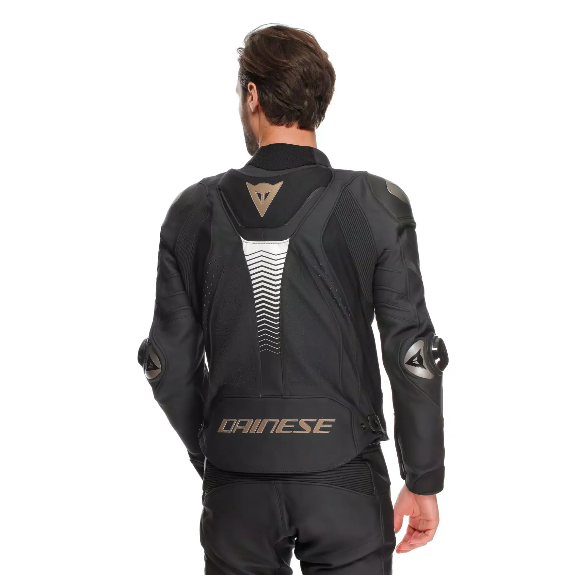 SUPER SPEED 4 - CHAQUETA DE MOTO DE CUERO PERFORADO HOMBRE
