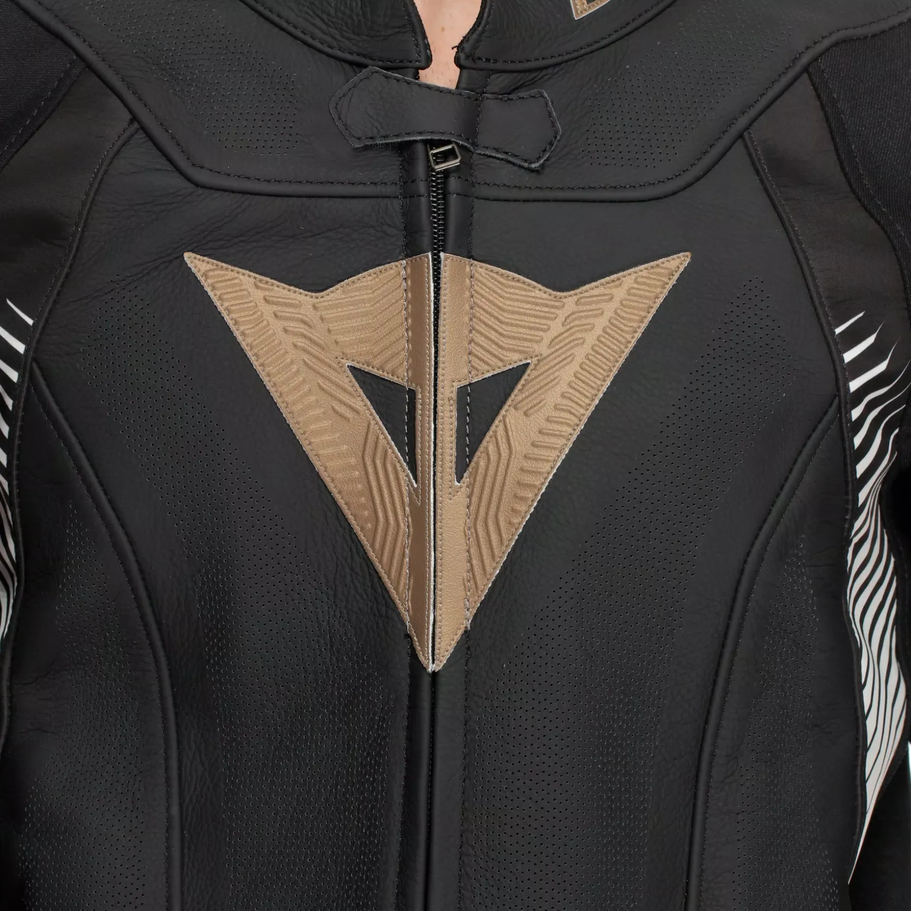 SUPER SPEED 4 - CHAQUETA DE MOTO DE CUERO PERFORADO HOMBRE