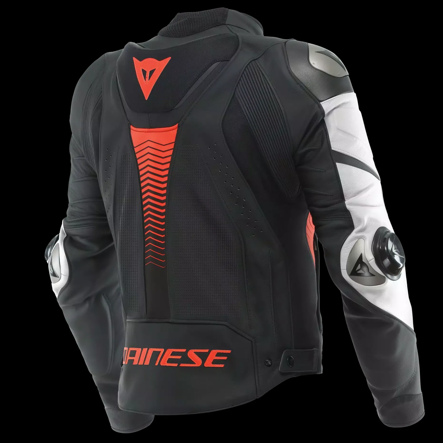SUPER SPEED 4 - CHAQUETA DE MOTO DE CUERO PERFORADO HOMBRE