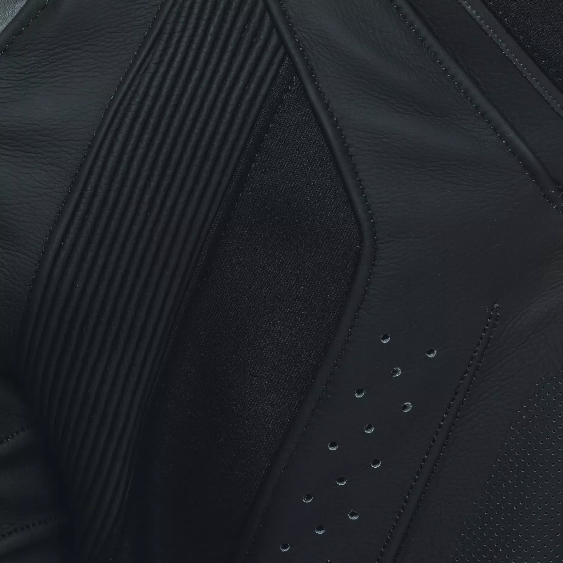 SUPER SPEED 4 - CHAQUETA DE MOTO DE CUERO PERFORADO HOMBRE